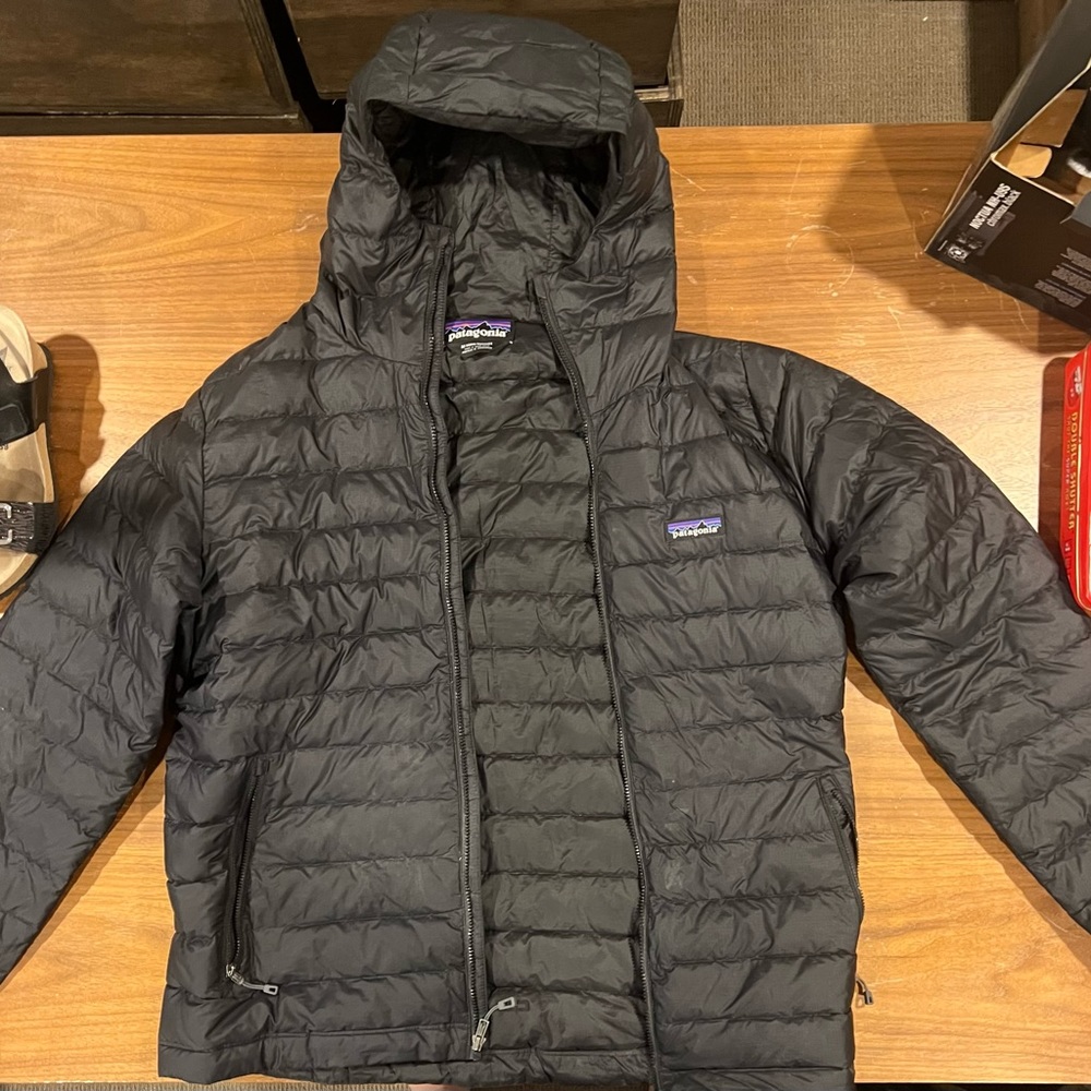 Patagonia Puffer, Men’s medium used for one winter .